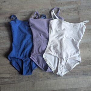 Set of 3 Theatricals * Cotton Camisole Leotard * Medium Child